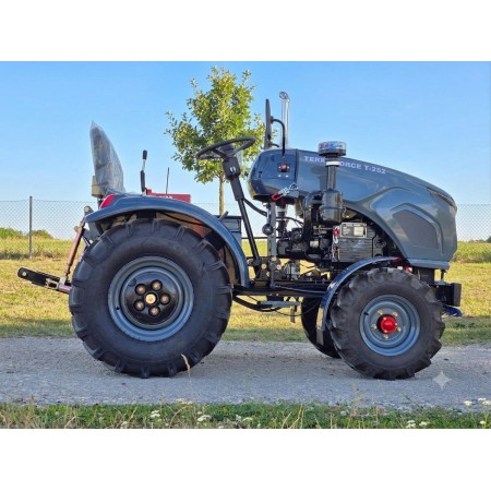 Мінітрактор TERRA FORCE 252XL із польським плугом, фрезою 140 см, подвійною гідравлікою, ціна, доставка